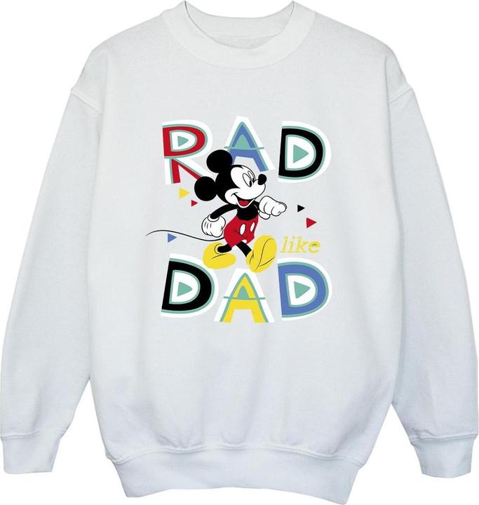 Actual product image Disney Boys Mickey Mouse Rad Dad Sweatshirt (152, 158)