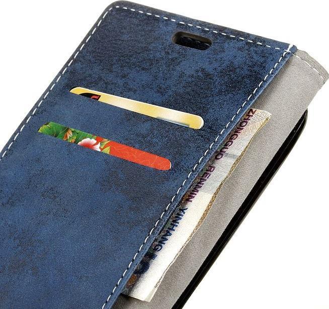 Actual product image MU Classic Vintage leather cover (LG Q6+, LG Q6)