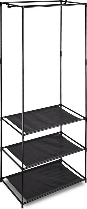 Actual product image Relaxdays Clothes Stand Shelves, Open & Foldable
