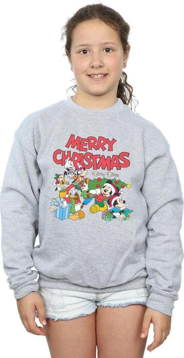 Produktbild Disney Mickey And Friends Winter Wishes Sweatshirt Mädchen (152, 158)