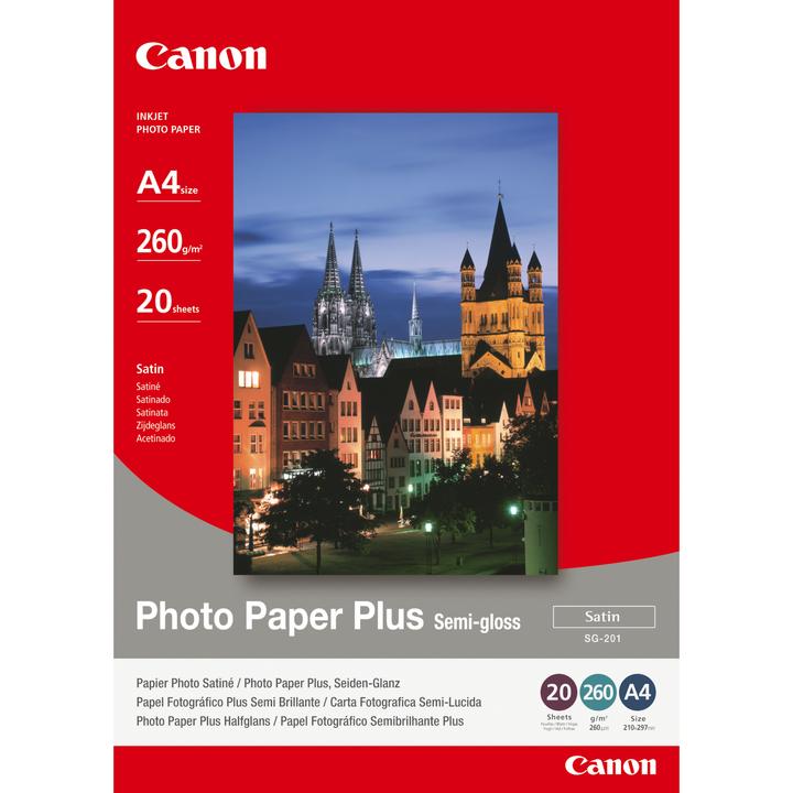 Produktbild Canon SG-201 Plus Semi-Gloss (260 g/m², A4, 20 x)