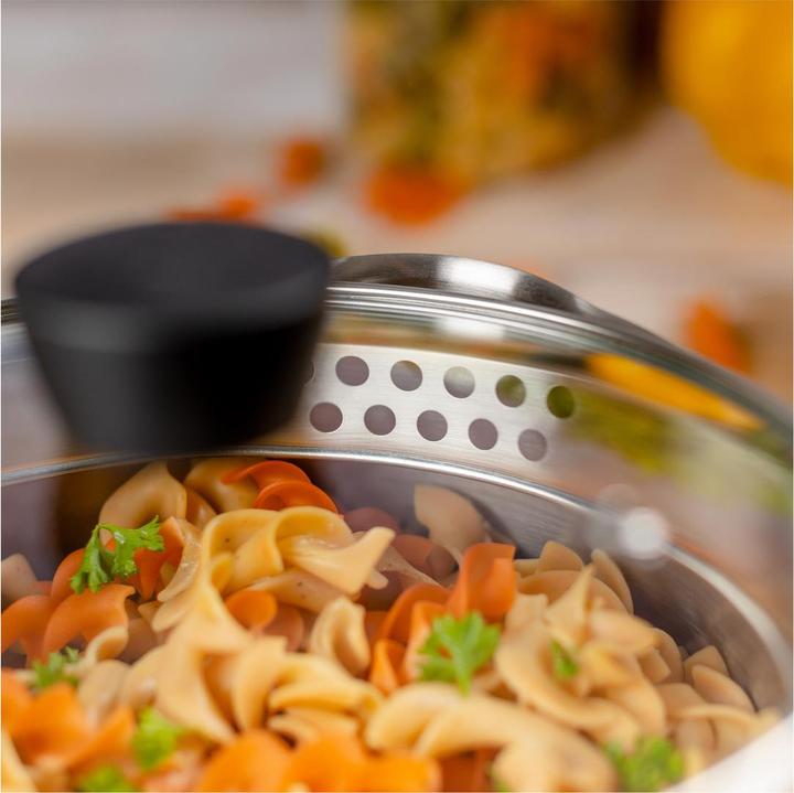 Produktbild Kuhn Rikon CLASSIC PLUS Stielkasserolle 2.7 L · Ø 18 cm (18 cm, Stielkasserolle, Edelstahl)