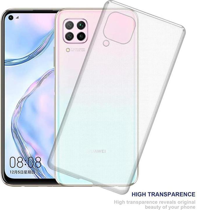 Actual product image Cadorabo TPU Ultra Slim AIR Cover (Huawei Nova 7i, Huawei P40 Lite)
