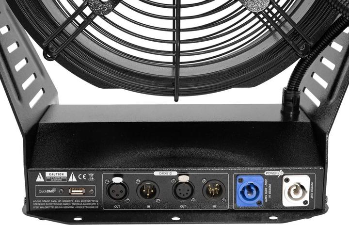 Actual product image Eurolite AF-180 Stage Fan DMX