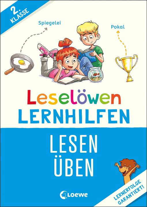 Produktbild Leselöwen Lernhilfen - Lesen üben - 2. Klasse (Deutsch, Loewe Erstes Selberlesen, Christiane Wittenburg, Loewe Erstlesebücher, Dominik Rupp, 2023)