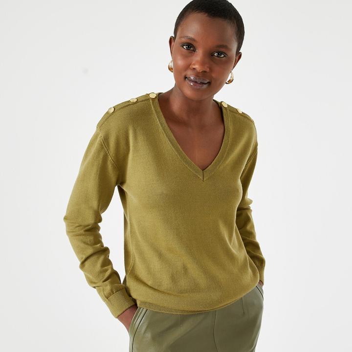Actual product image Anne Weyburn Fine knit jumper (42)