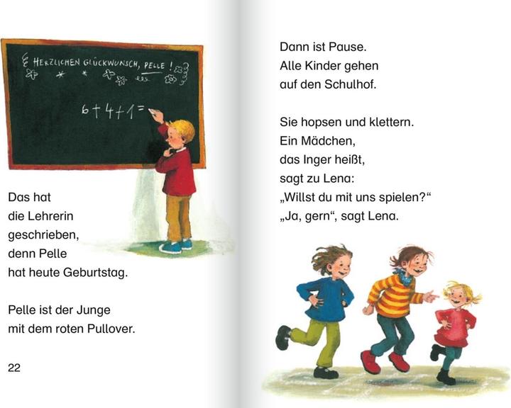 Actual product image Ich will auch in die Schule gehen (German, Astrid Lindgren, 2024)