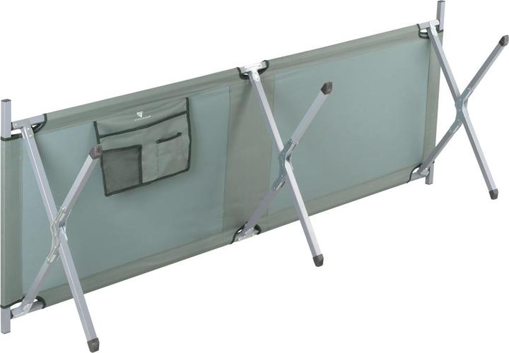 Produktbild Stahlwerk Campingliege 200 kg 210x72 cm Feldbett Campingbett Faltliege Faltbett
