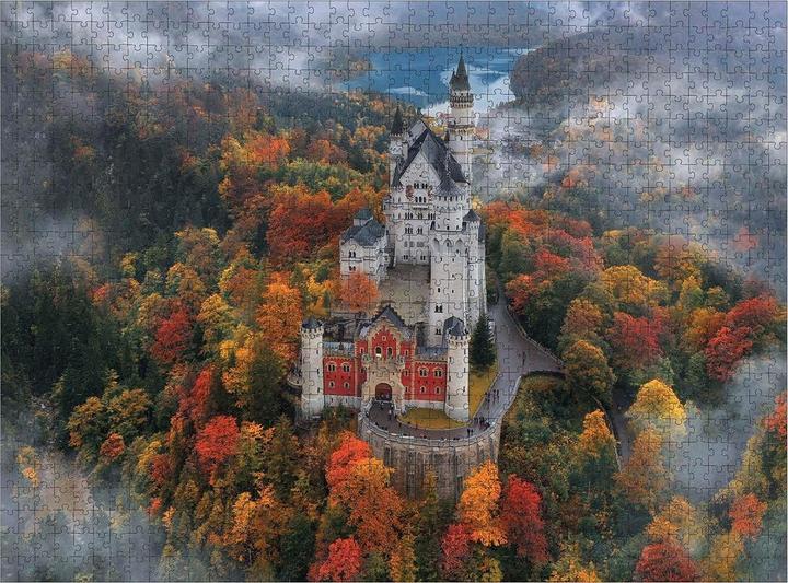 Immagine prodotto Jensen Castello di Neuschwanstein 1000 pezzi (Sebastien Nagy) (1000 pezzi)