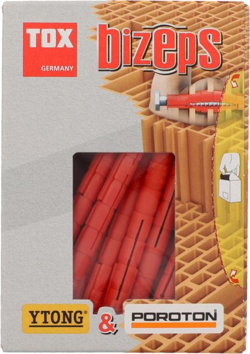 Image du produit Tox Chevilles à expansion Bizeps 8x90 mm 50 pièces (50 pcs)