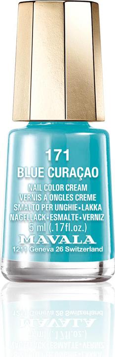 Actual product image Mavala Mini Colour's nail polish (Blue Curaçao, Colour paint)