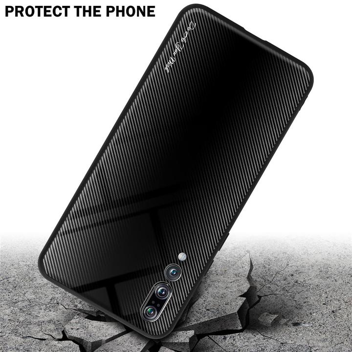 Produktbild Cadorabo TPU Gestreiftes Glas Cover (Huawei P20 Pro, Huawei P20 Plus)
