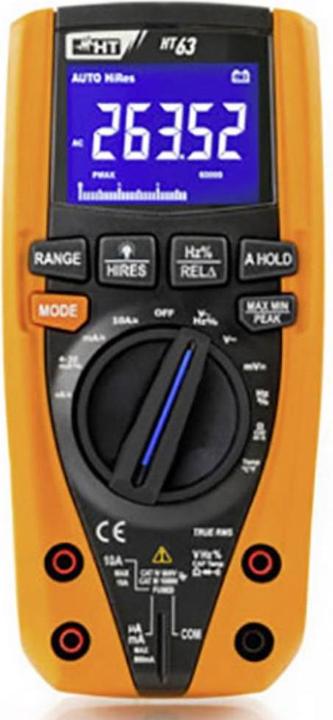 Immagine prodotto HT Instruments Multimetro manuale professionale TRMS fino a 1000 V / IV (CAT III 1000V, CAT IV 600V)