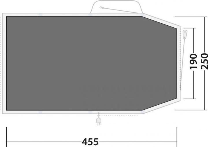 Actual product image Outwell Rosedale 4PA