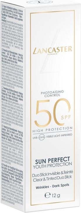 Image du produit Lancaster Clean Clear & Tinted Sun Protection Factor 50 (Stick solaire, SPF 50, 47 g)