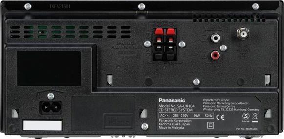 Actual product image Panasonic Sc-Ux104eg (Bluetooth, CD player, 2x 150 W)