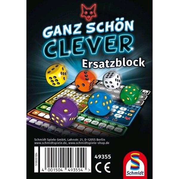 Actual product image Schmidt Spiele Quite clever - additional block (German)