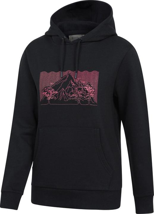 Actual product image Mountain Warehouse Womens/Ladies Ombre Hoodie (40 D)