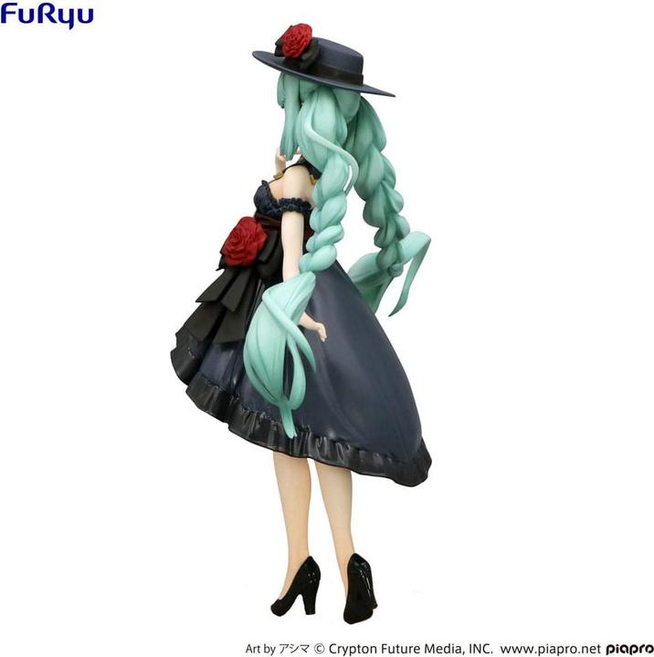 Actual product image Furyu Hatsune Miku statuette PVC Trio-Try-iT Outing Dress 19 cm