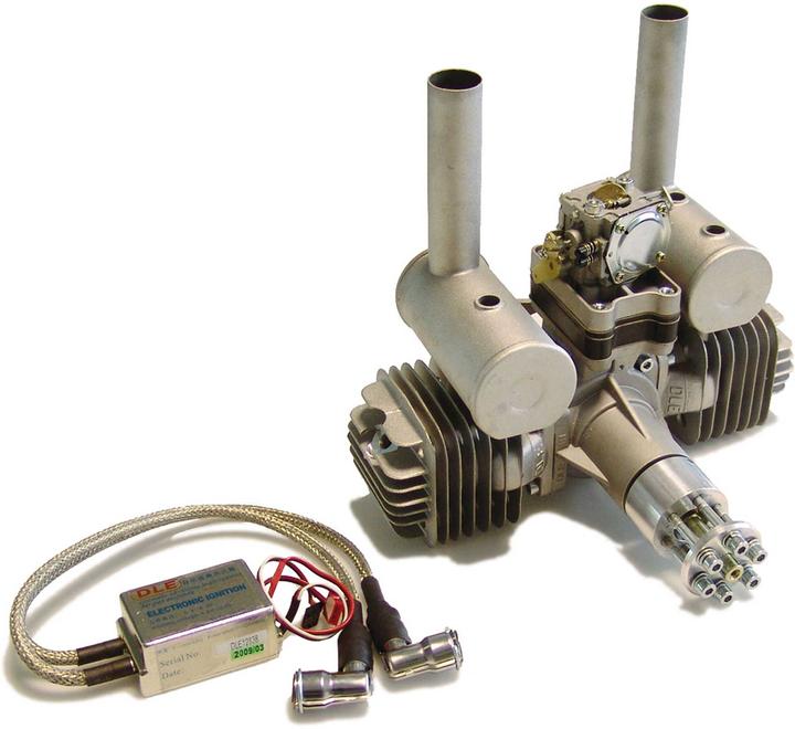 Actual product image DLE Engine dle 111 2-cylinder petrol engine "original"