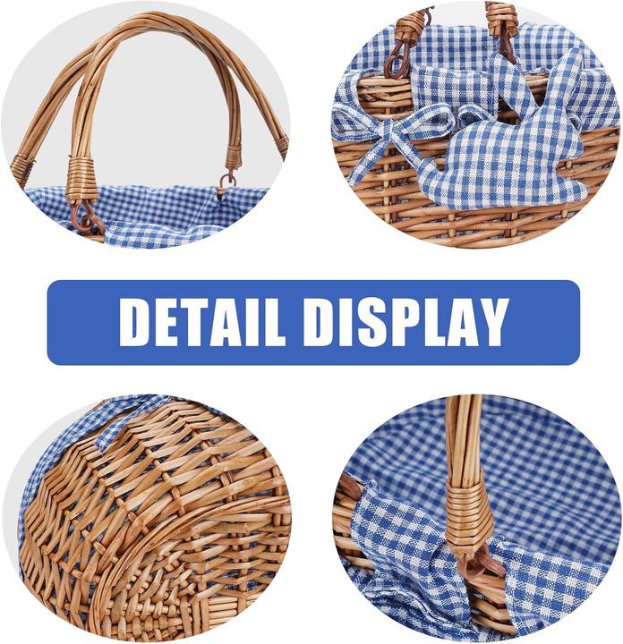 Actual product image G Good Gain Picknickkorb mit Griffen