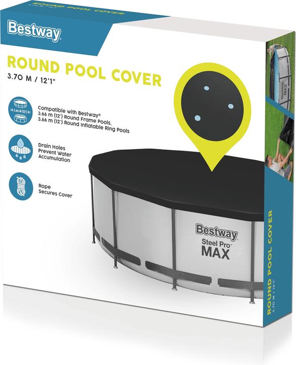 Actual product image Bestway Cover Steel Frame Pool