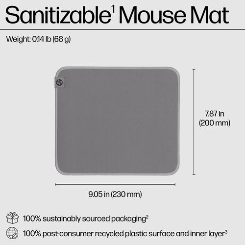 Produktbild HP 105, Sanitizable Mouse Pad