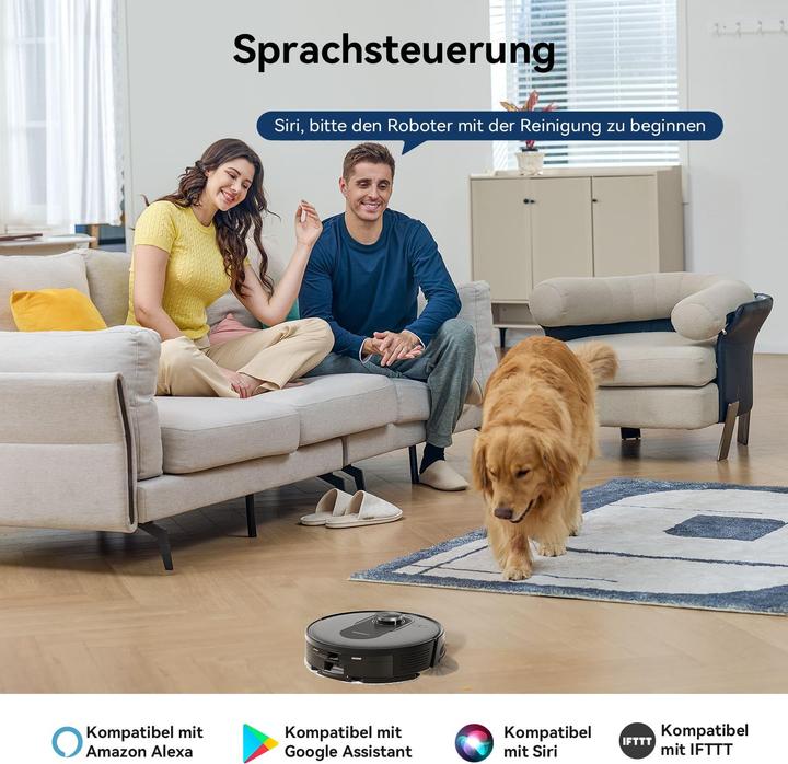 Immagine prodotto Proscenic Q8 Saugroboter mit Wischfunktion (Robot aspirapolvere)