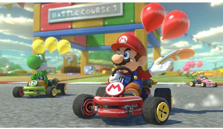 Actual product image Nintendo Mario Kart 8 Deluxe (Switch, DE)
