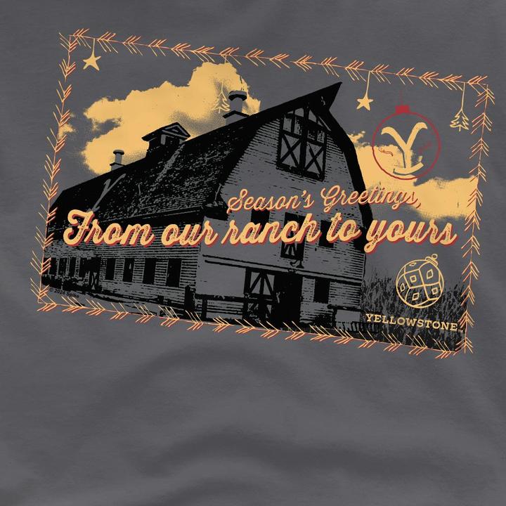 Produktbild Yellowstone Seasons Greetings From The TShirt weihnachtliches Design (M)