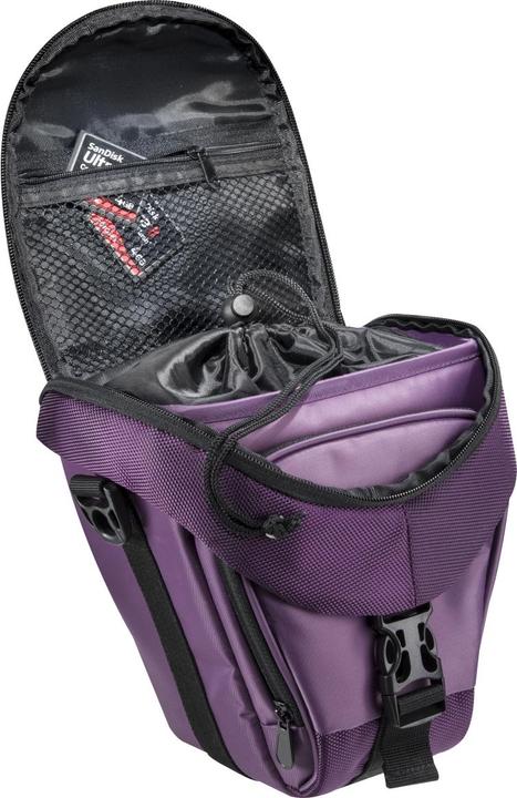 Actual product image mantona Premium colt bag purple (Camera shoulder bag, Kamera Bereitschaftstasche)