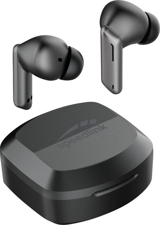 Image du produit Speedlink Écouteurs intra-auriculaires VIVAS True Wireless, gris Écouteurs intra-auriculaires, noir (12 h, Sans fil)