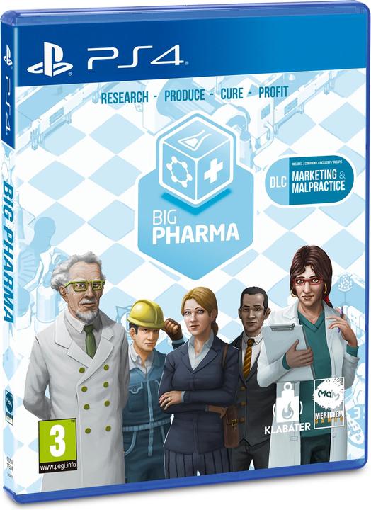 Immagine prodotto Positech Big Pharma (PS4, Multilingue)