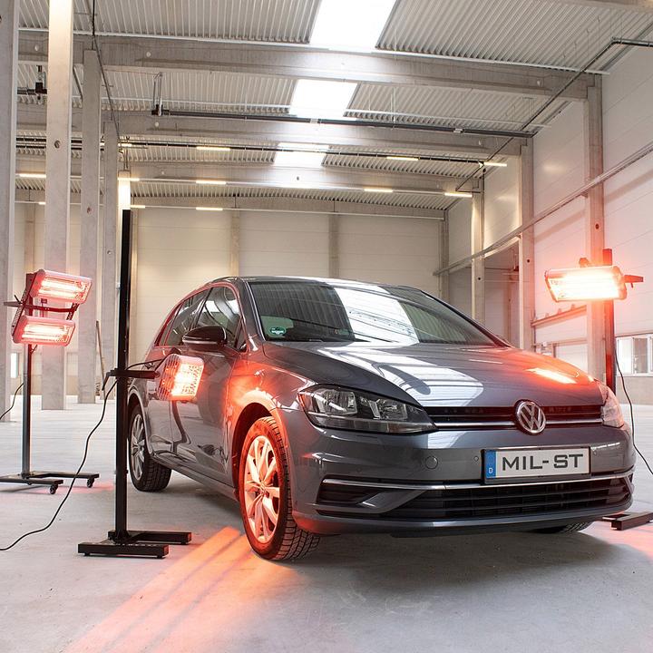 Image du produit Stahlwerk Sécheur de peinture infrarouge IL-2400 ST de 2 400 watts avec trépied (2.40 W)