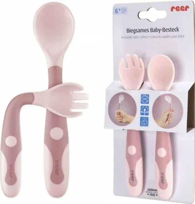 Produktbild Reer Biegsames Lernbesteck,rosa