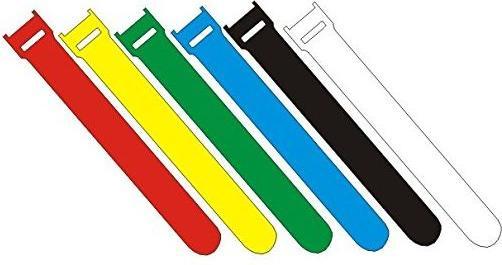 Produktbild Fastech ETK-3-1 Cabel Strap, schwarz (Klettkabelbinder, 150 mm, 100 Stk.)