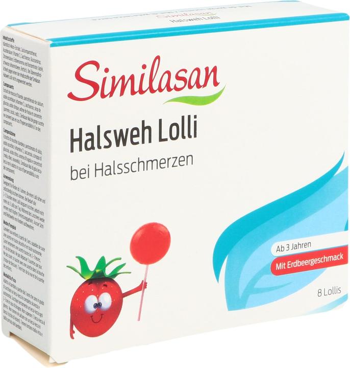 Produktbild Similasan Halsweh Lolli 8 Stk (8 Stück)
