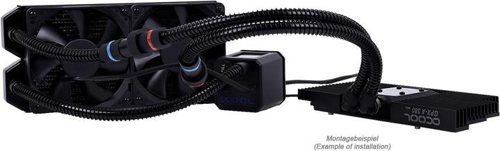 Produktbild Alphacool Eisbaer GPX Extension Set 90° (Schlauch und Anschlüsse) (0.32 m, Kunststoff)