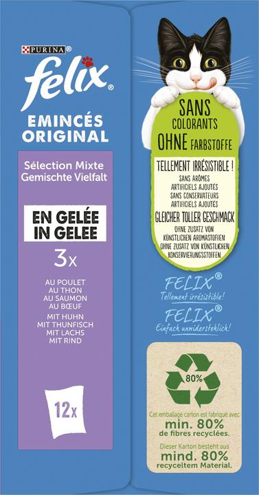 Produktbild Felix Original (Adult, 12 Stk., 1020 g)