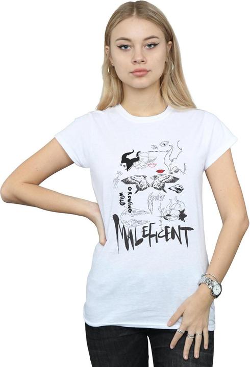 Produktbild Disney Maleficent Mistress Of Evil Growing Wild Collage TShirt (XL)
