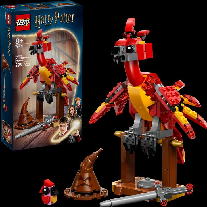 Actual product image LEGO Fawkes: Dumbledores Phönix (76448, LEGO Harry Potter)