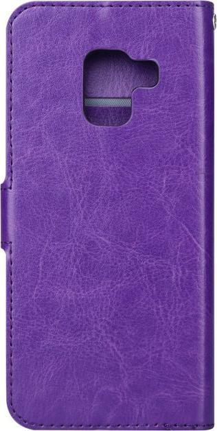 Produktbild MU Classic Crazy Horse Leder Bookcover Hülle (Samsung Galaxy A8 (2018))