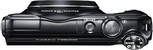 Image du produit Fujifilm Finepix F660 EXR, 16MP, zoom 15x, FullHD Noir