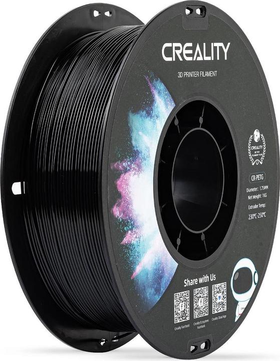 Produktbild Creality Filament (PETG, 1.75 mm, 1000 g, Schwarz)