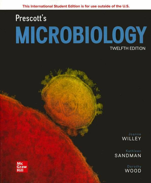Produktbild ISE Prescott's Microbiology (Englisch, Kathleen Sandman, Joanne Willey, Wood Dorothy, 2022)