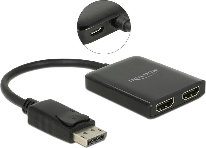 Actual product image Delock DP to (HDMI, 25 cm)