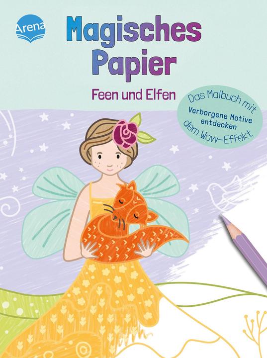 Actual product image Magic Paper - The colouring book with the wow effect. Fairies and elves