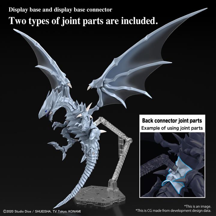 Actual product image Bandai YU-GI-OH - Figure-Rise Standard Amp. Blue-Eyes White Dragon -Model Kit