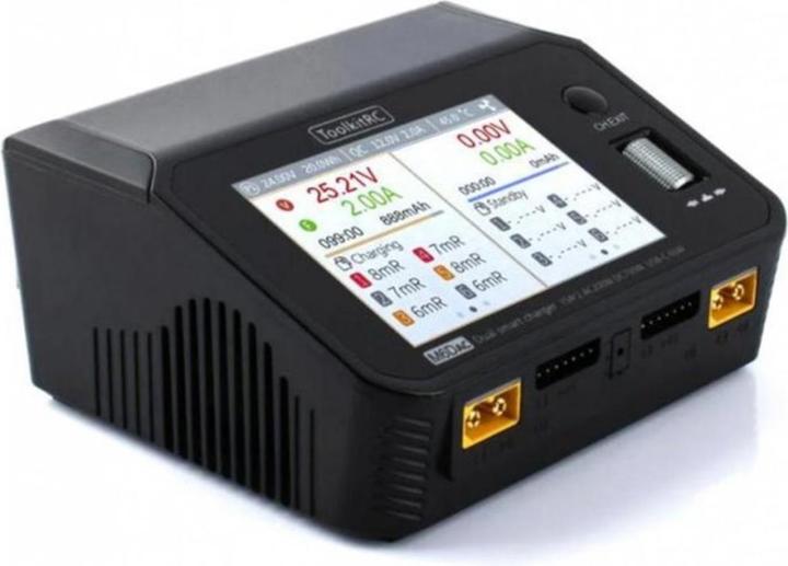 Immagine prodotto Toolkitrc Caricatore doppio M6DAC AC/DC 500 W 2-6S