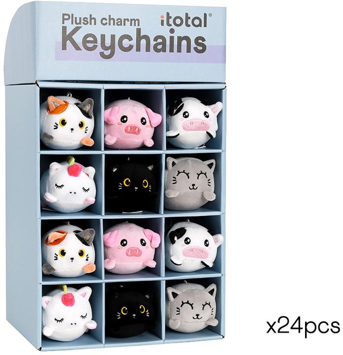 Actual product image Roost Plush Keychain - Assorted